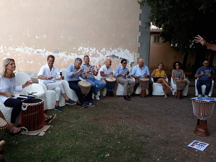 tamburi percussioni eventi aziendali