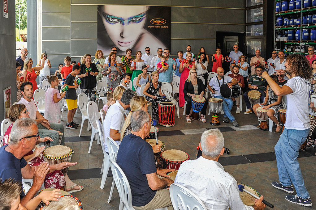 drumming team building tamburi percussioni onebeat